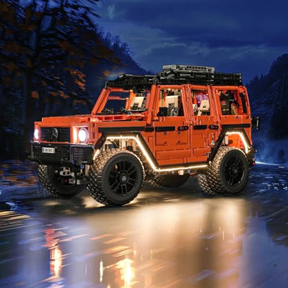 LED Lighting Compatible with Lego Mercedes-Benz G 500 Professional Line 42177, Light Kit Compatible with Lego 42177, Giving Light to Model, NOT Included The Model Set(Classic Edition)