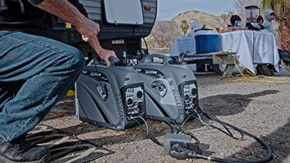 Pulsar 2,300W Portable Gas-Powered Quiet Inverter Generator With USB Outlet & Parallel Capability, Carb Compliant, G2319N - style: 2300 Watts + Gas Only + USB