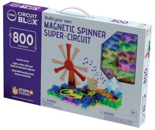 Circuit Blox™ 800 - E-Blox® Circuit Board Building Blocks Toys for Kids Student Set