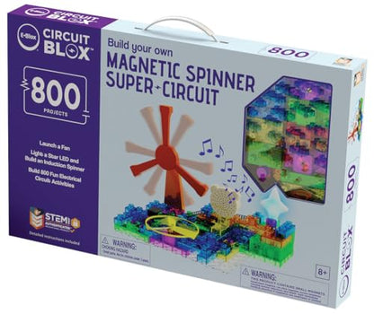 Circuit Blox™ 800 - E-Blox® Circuit Board Building Blocks Toys for Kids Student Set