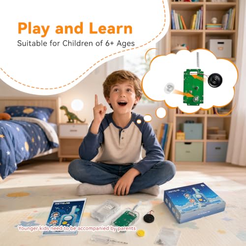 Retevis EZTalk 80 Walkie Talkies for Kids, Science Kits for Kids Age 8-12