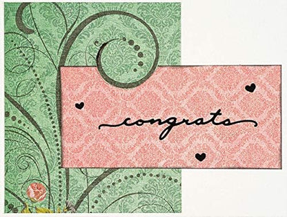 Paper Wishes – Dazzles Stickers Collection | Unique Stickers for Scrapbooking, Cardmaking, Gifts and All of Your DIY Crafting, Art and Creative Projects - Inspiration at Your Fingertips - color: 600 Greeting Dazzles
