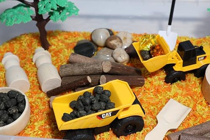 Construction Sensory Bin Kit for Kids - style: Construction Sensory Bin Kit