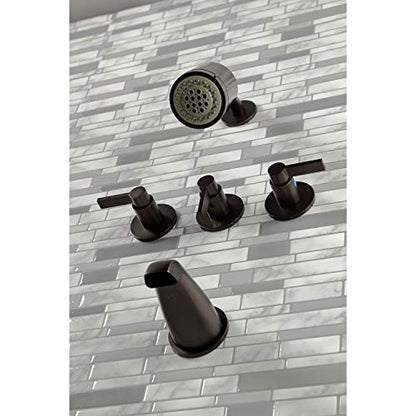 Kingston KBX8135NDL Tub and Shower Faucet, Oil Rubbed Bronze - color: Oil Rubbed Bronze