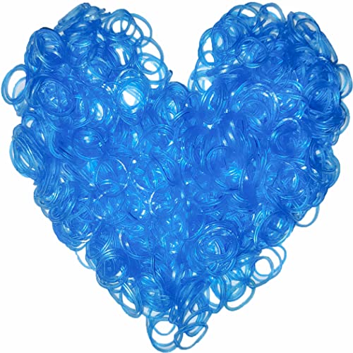Loom Rubber Band Refill, Luminous Blue 900 Pcs. - color: Luminous Blue