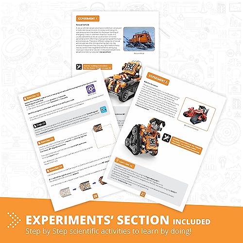 Engino Coding Lab: ERP Mini Robotics, Programmable STEM Robot for Kids Ages 9+, Coding Project, Gift for Boys & Girls, STEM Learning Toy with 2 Sensors, 2 Motors & Programming Software - style: CODING LAB: ERP MINI
