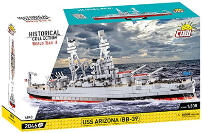 COBI Historical Collection WWII USS Arizona (BB-39)