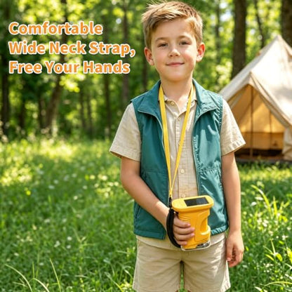 1000X Handheld Microscope for Kids,Mini Pocket Digital Microscope-Yellow - color: Yellow