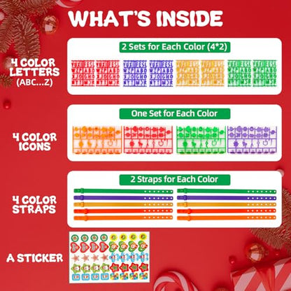 Friendship Bracelet Making Kit, DIY Jewelry Kit for Kids Ages 5-12 - color: Festival