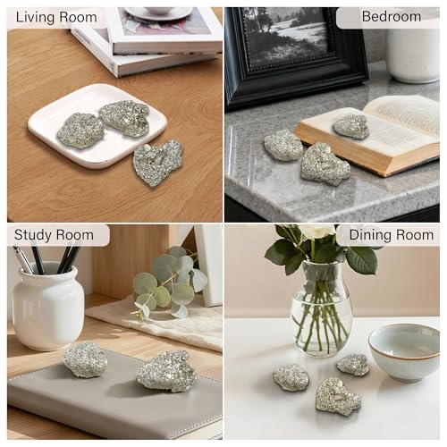 ZHIYUXI Pyrite Crystal Pyrite Stone Raw Crystals Natural Rocks Gem Stones - color: B# Pyrite Crystal