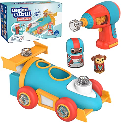 Educational Insights Design & Drill Bolt Buddies Race Car
