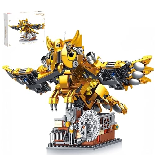 Mechanical Owl Building Sets for Adults, STEM Creator Model