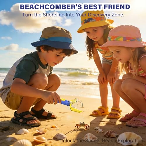 Bug Catcher for Kids with 6X Magnifier, STEM Exploration Toys, 2 Pack Blue