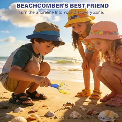 Bug Catcher for Kids with 6X Magnifier, STEM Exploration Toys, 2 Pack Blue