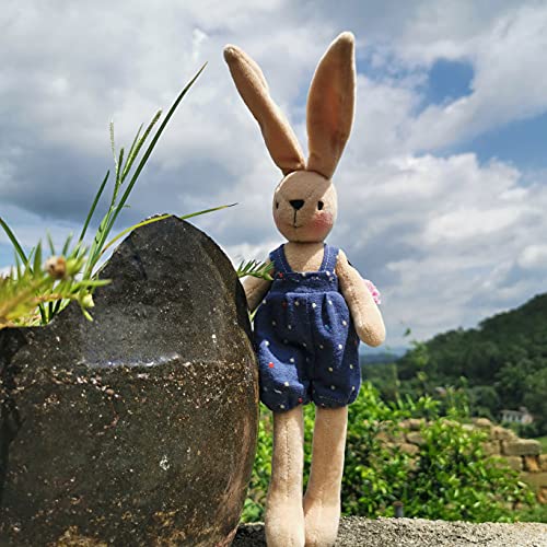 DIY Bunny Sewing Craft Kit, Handmade Fabric Project with Instructions - color: Bunny Style B