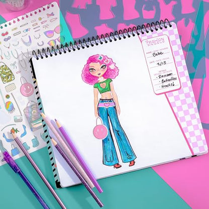 Fashion Angels Fashion Design Sketch Portfolio - color: Fashion Design