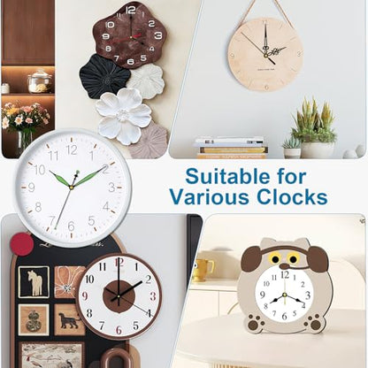9PCS High Torque Long Shaft Clock Mechanism with 12 Pairs Clock Hands