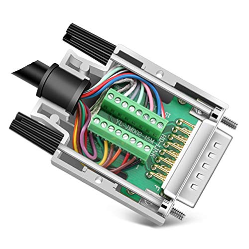 DB15 Solderfree Serial to 15 pin Terminal Thinner Male Adapter - style: Male Metal