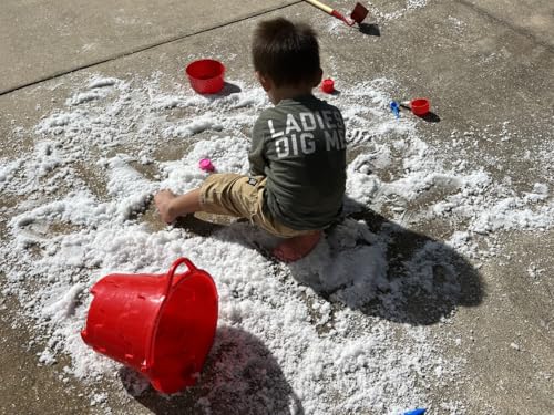 Instant Snow Powder – Magical Snow for Holiday Fun & Learning! (1-Pound Jar) - size: 1-Pound Jar