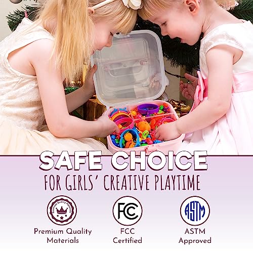 Orian Jewelry Making Kit for Girls, 550+ Pop Beads, Bracelet & Necklace - size: 550+ Piece Set