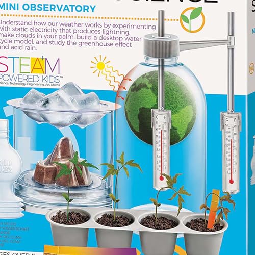 4M Green Science Weather Science Kit - DIY Mini Observatory & STEAM Toy