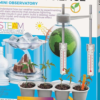 4M Green Science Weather Science Kit - DIY Mini Observatory & STEAM Toy