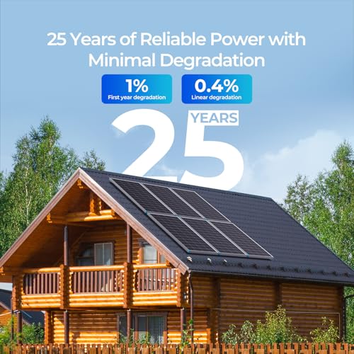 Renogy Solar Panels 200 Watt N-Type, 16BB 25% High-Efficiency - size: 200 W N-Type Solar Panel