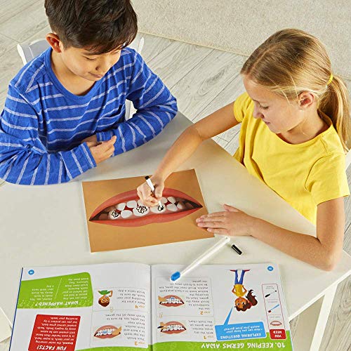 hand2mind Science Kit Head to Toe Human Body, STEM Activities for Kids Ages 5-7, STEM Toys, Slime Kit, Kids Storybook, Human Body for Kids, 10 at Home Science Experiments for Kids