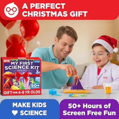 Doctor Jupiter My First Science Experiments Kit for Kids Ages 4+ - style: My First Science Kit Starter: 4+