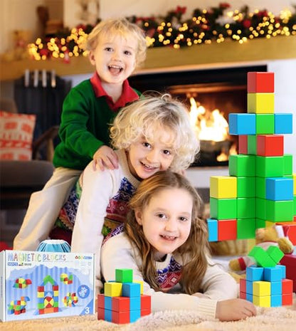 Magnetic Blocks for Kids Ages 1-3, Large Magnet Toys Toddler Building - style: 36PCS (1.34in)