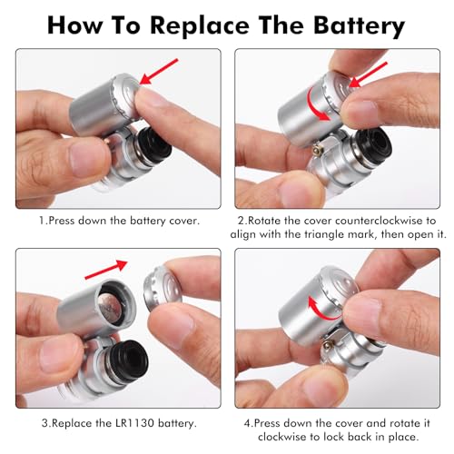 Valkynos Diamond Tester Kit with 60X Loupe & UV Light, Thermal Conductivity - size: Diamond Tester + 60X Jewelry Loupe