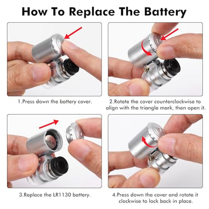 Valkynos Diamond Tester Kit with 60X Loupe & UV Light, Thermal Conductivity - size: Diamond Tester + 60X Jewelry Loupe