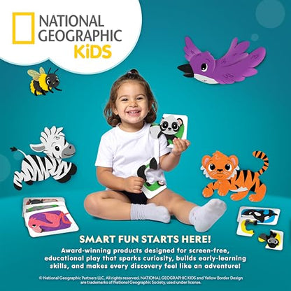 National Geographic Kids Microscope Toy Science Kit, Dino-Scope for Age 3+