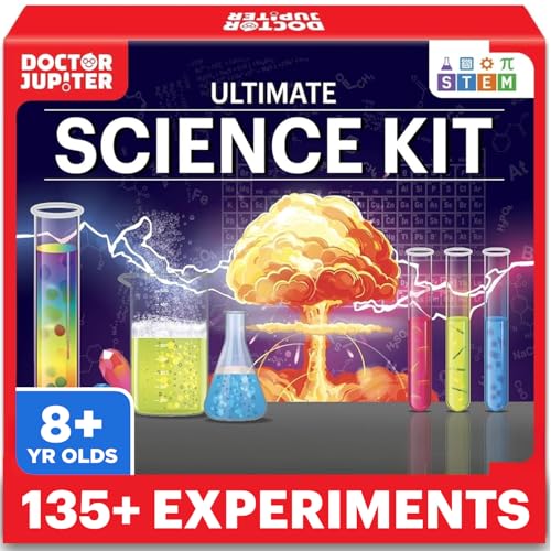 Doctor Jupiter Ultimate Science Experiments Kit for Kids Ages 8+ - style: Ultimate Science Kit: 8+