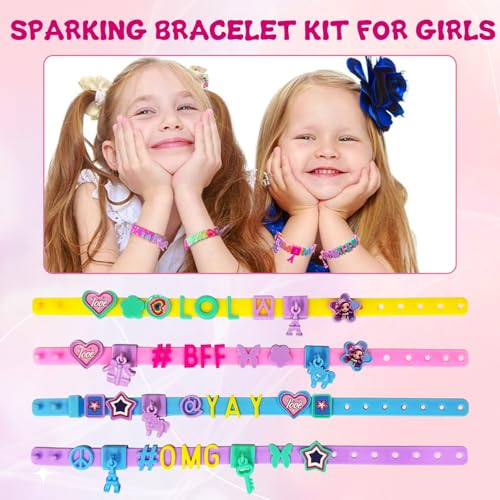 Friendship Bracelet Making Kit, Arts & Crafts for Girls Ages 5-12 - color: Regular
