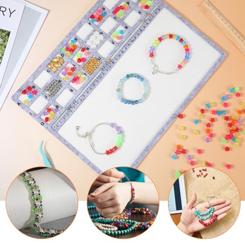 LXUEJIE Beading Mats, 2 Pack Large Rectangle Felt Beading Mat