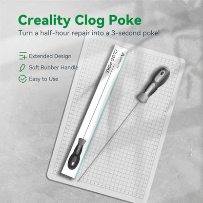 Creality Clog Poke 3D Printer Nozzle Cleaning Kit - color: Clog Poke