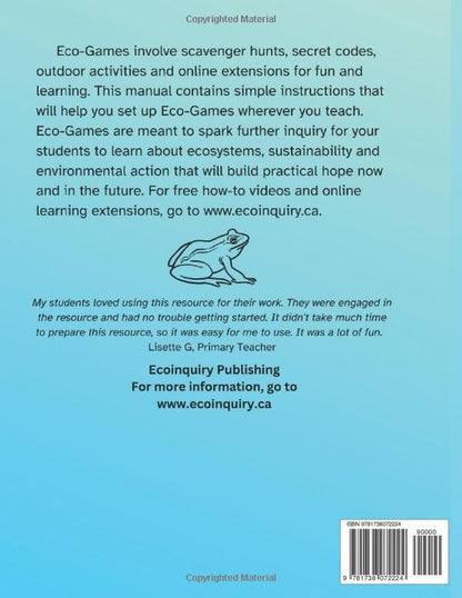 Eco-Games: Outdoor Science Simulations for Life and Earth Systems