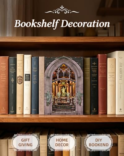 MiniCity Duomo di Milano DIY Book Nook Kit, Miniature Dollhouse Kit - color: Notre-dame Bacilica