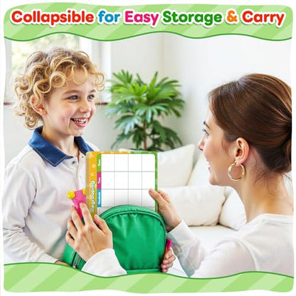 12 Pack Place Value Chart Dry Erase Flash Cards, 9" x 12" Math Manipulatives Small White Board Addition Subtraction 1st 2nd 3rd Grade Classroom Teacher Homeschool Supplies Essential - color: Yellow