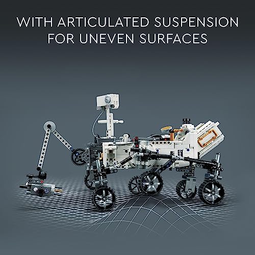 LEGO Technic NASA Mars Rover Perseverance Building Toys - STEM Model Kit for Boys & Girls, Ages 10+ Years - Gifts for Birthdays - Detailed Set for Display - 42158