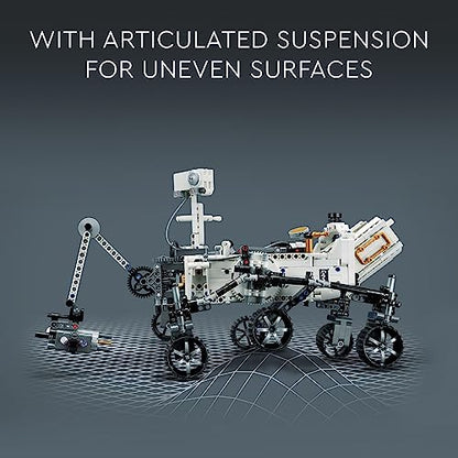 LEGO Technic NASA Mars Rover Perseverance Building Toys - STEM Model Kit for Boys & Girls, Ages 10+ Years - Gifts for Birthdays - Detailed Set for Display - 42158