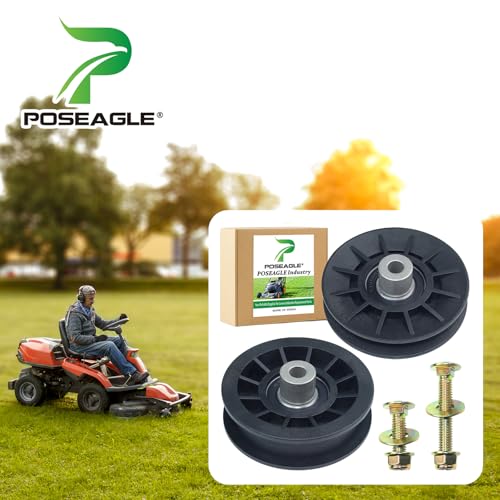 532194326 Idler Pulley with 532194327 Pulley for YTH2348 Mowers - size: 1x532194326+1x532194327