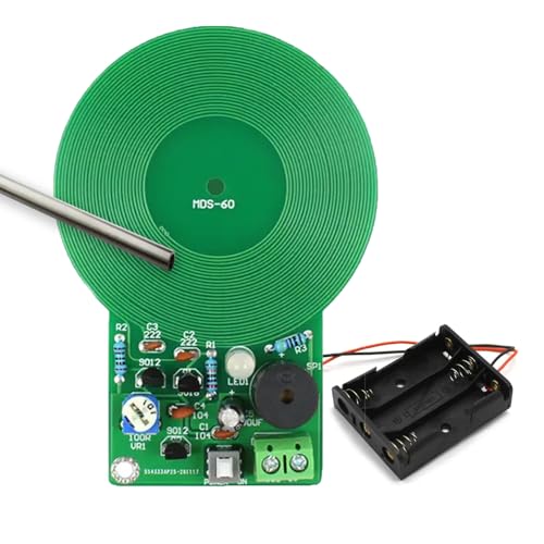Metal Detector Soldering Practice Kit Soldering Projects Teaching Supplies DC 3V-5V DIY Electronic DIY Kits HUAGZIMO