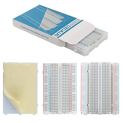 Smraza 298 Pieces Electronics Starter Kit with Breadboard for Arduino - color: Basic Starter Kit