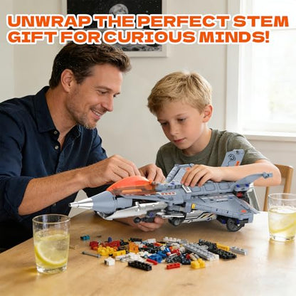 STEM Robot Building Set, 5-in-1 Remote & APP Controlled Robot Toys for Kids Ages 6-16, 334 Pcs DIY Building Blocks Engineering Science Educational Kit, Birthday Gift for Boys Girls - color: K96231