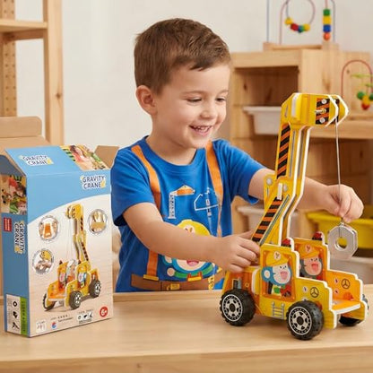 STEM Gravity Crane Science Kit, DIY Pulley & Lever, Energy Conversion - style: Gravity Crane