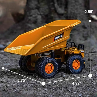 Gemini&Genius Small‑Size Dump Truck Toy for Kids, Construction Vehicle Toy - color: 1:60 Dump Truck