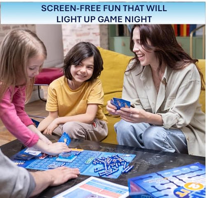 Snap 2 It® Board Game, Game of The Year Finalist, A Race to Light Up The Game, Will You Be First?, for Kids and Adults – Promotes Creativity and Problem Solving, STEM Toy