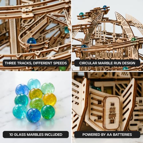 Wood Trick Gravity Wooden Marble 3D Wooden Puzzles for Adults to Build